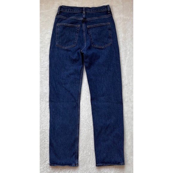 & Other Stories Favourite Cut High Rise Slim Leg Jeans in Deep Blue, Size 26/30 - Picture 15 of 16
